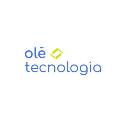 Azul royal e verde — Tecnologia · horizontal