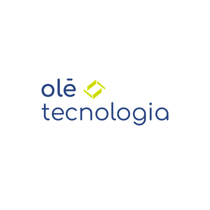 Azul profundo e verde — Tecnologia · horizontal